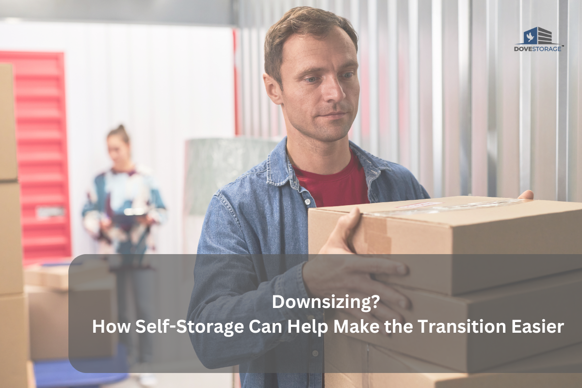 Downsizing? How Self-Storage Can Help Make the Transition Easier Downsizing? How Self-Storage Can Help Make the Transition Easier